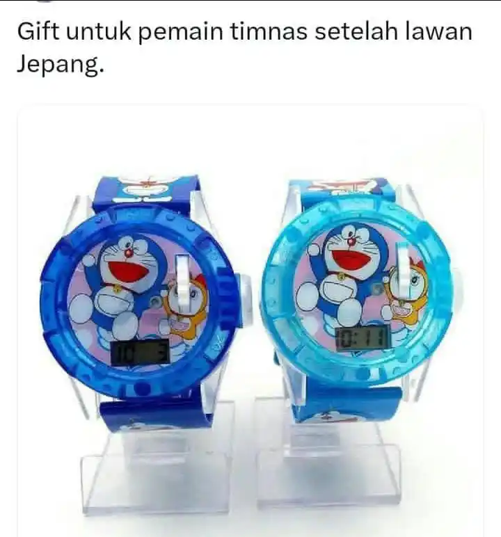 Image from Timnas | Football: Rolex nya ganti ini ya bosku, ini imut...