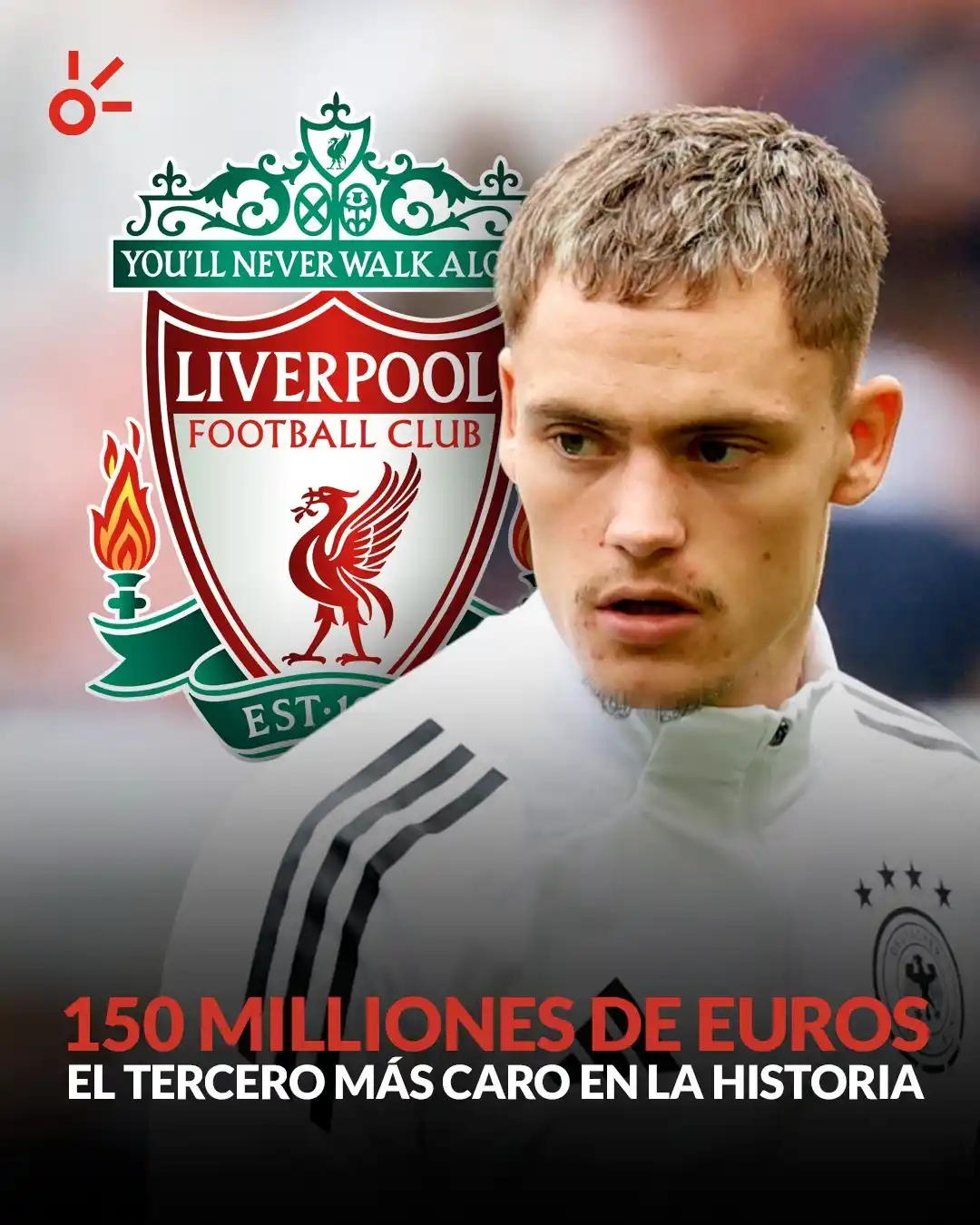 Image from Claro Sports: SE APROXIMA UN FICHAJE HISTÓRICO💰🔥 Florian Wirtz está a punto de ll...