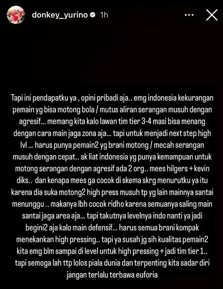 Image from Timnas | Football: sebuah insight lain biar kita punya perspektif yg luas🙌...