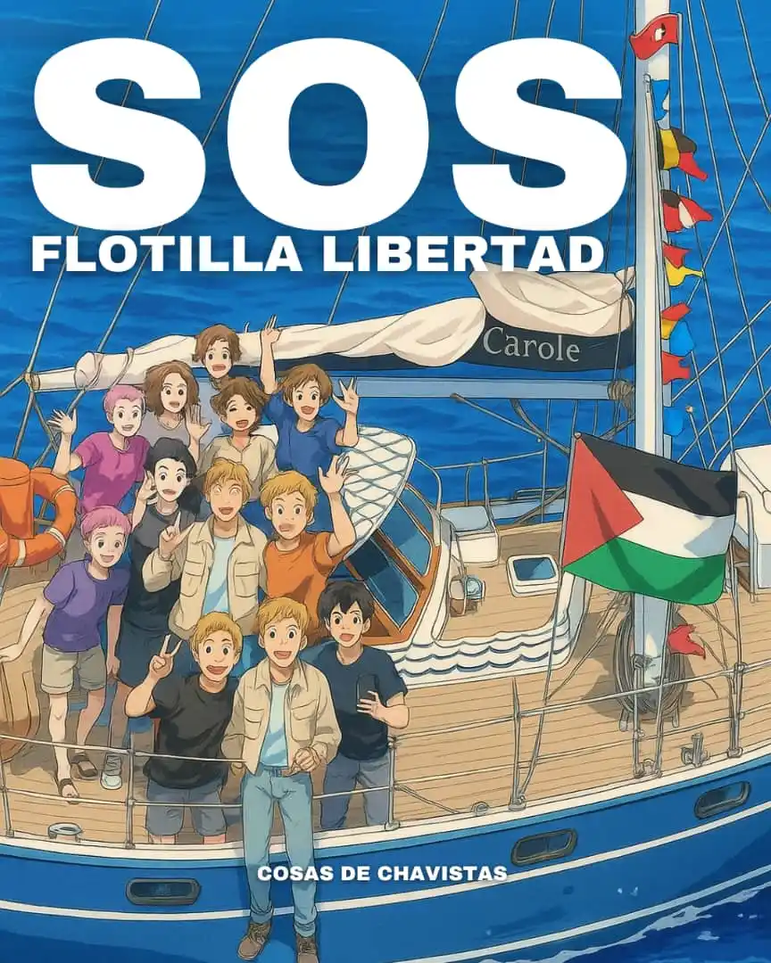 Image from COSAS DE CHAVISTAS: ¡SOS FLOTILLA LIBERTAD! La ayuda no puede ser bloqueada, los que ayud...