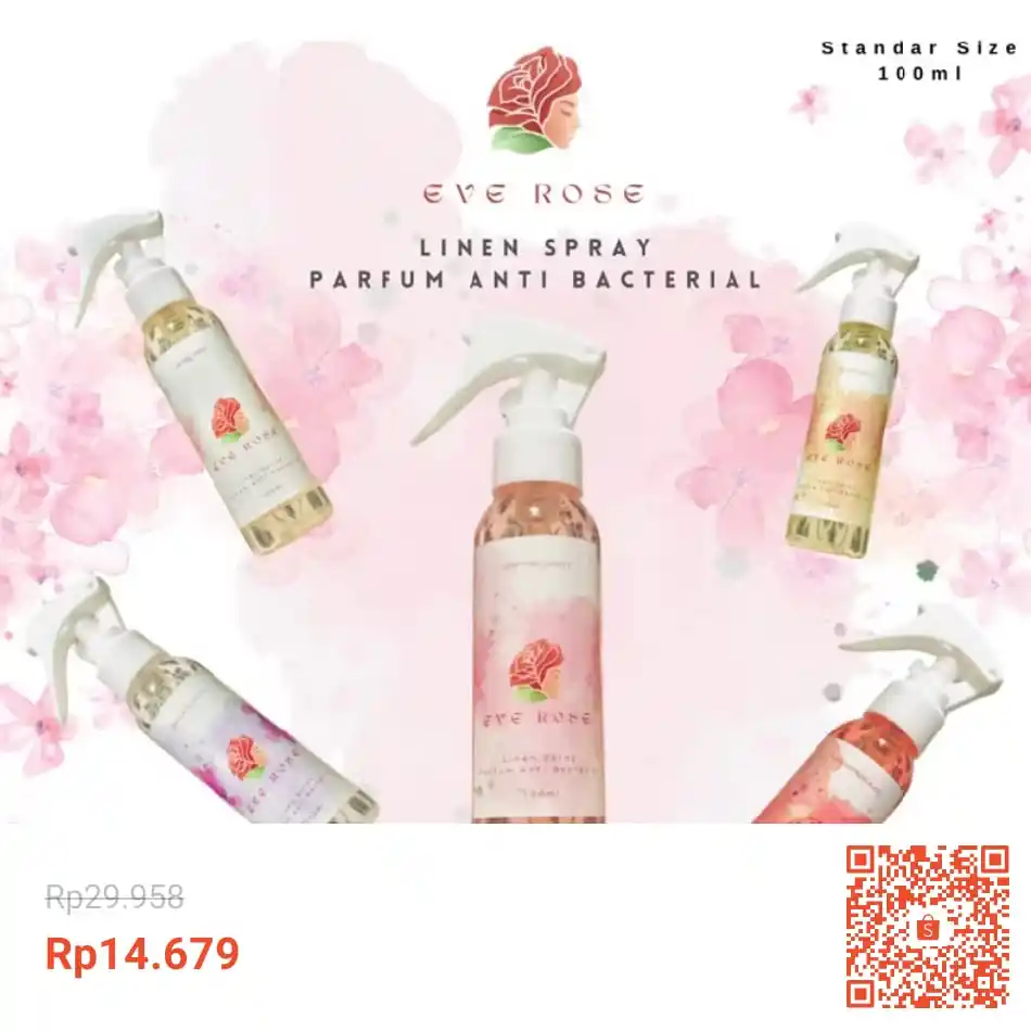 Image from KlikAjaDulu: Temukan EVE ROSE - Room & Linen Spray Parfum Anti Bakteri / Pengharum ...