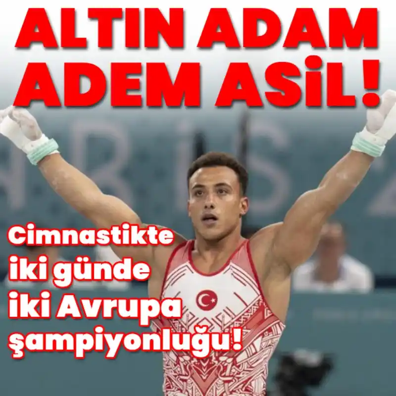 Image from HT Spor: 🇹🇷Almanya'da düzenlenen Artistik Cimnastik Avrupa Şampiyonası'nda mi...