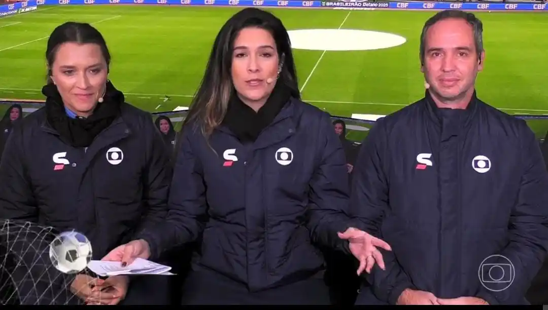 Image from ⚽️Loucos Por Futebol⚽️: *VAI SER MAMÃE! 🤰* 🎤 *Renata Silveira* anunciou ao vivo que está gr...