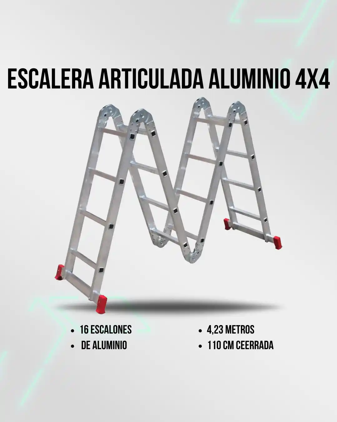 Image from Attain (Mayorista): 🪜 *¡Versatilidad, altura y resistencia en una sola escalera!* 🏗️🔧 ...
