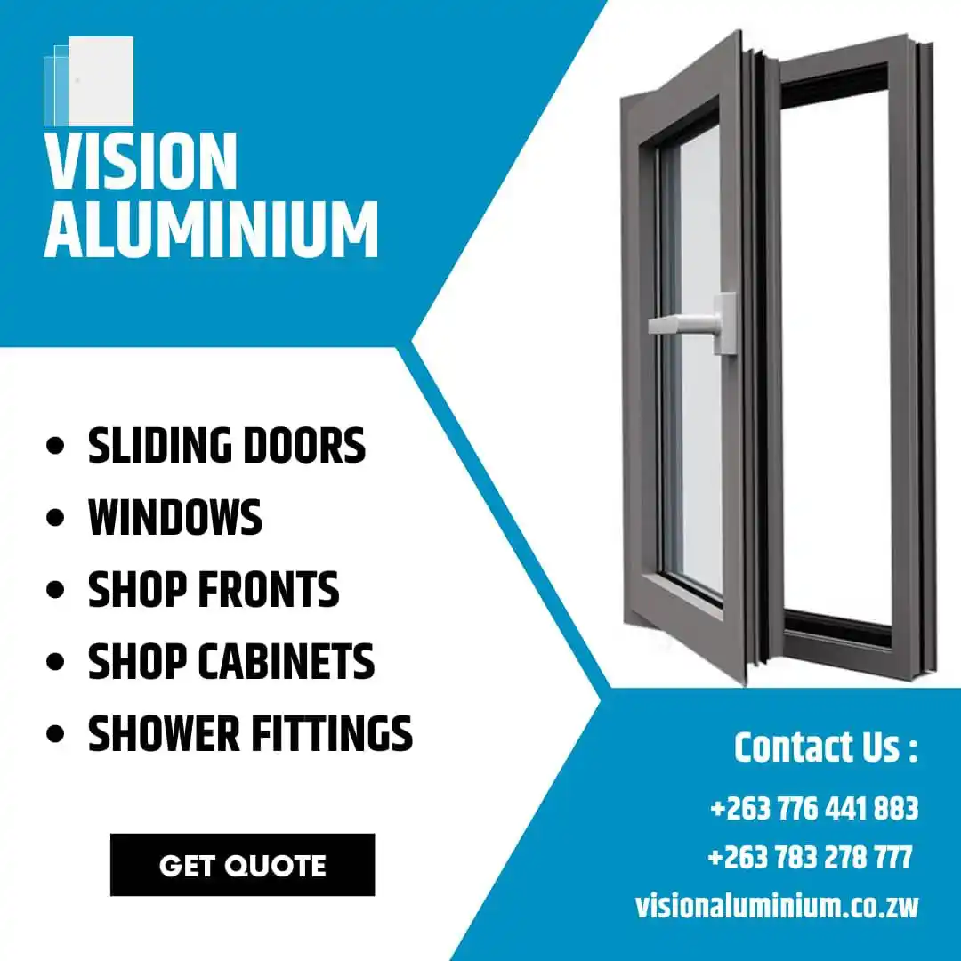 Image from THeGraNDsonZw: 🔷 VISION ALUMINIUM ZIMBABWE 🔷 Where Strength Meets Style 📍 Alumini...