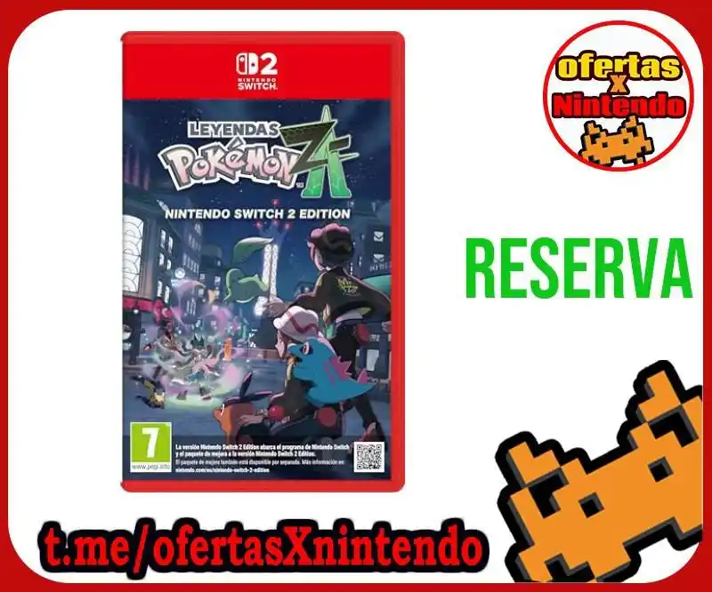 Image from ofertasXnintendo Videojuegos: ⭐️ YA EN RESERVA EN AMAZON Pokemon Legends: Z-A: Nintendo Switch 2 ...