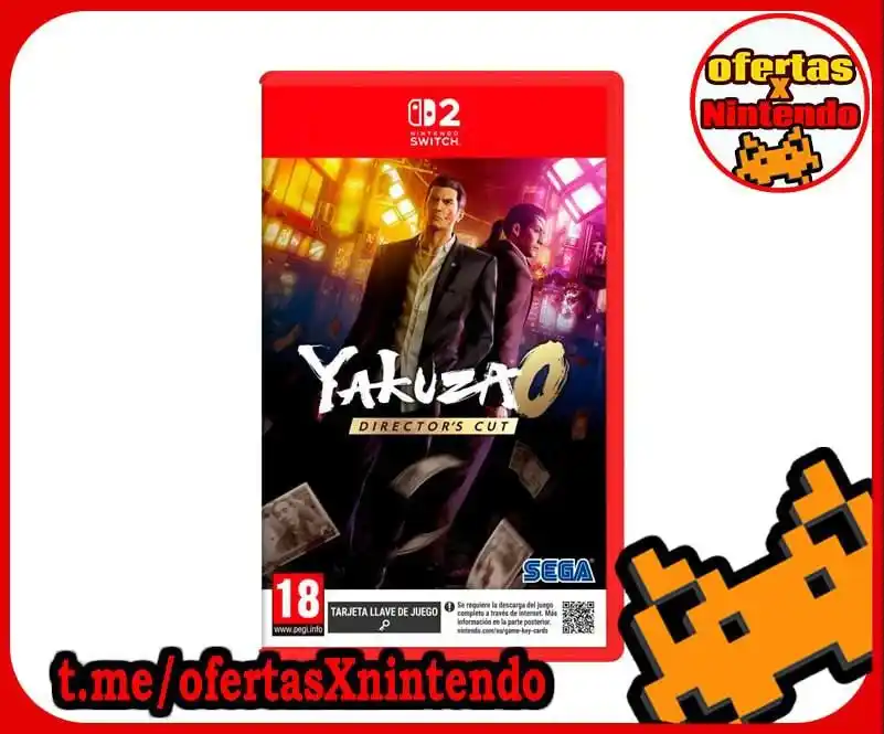 Image from ofertasXnintendo Videojuegos: Yakuza 0 Director’S Cut Switch2 Versión Española ✨SÓLO 46.75€ ✂️Con ...