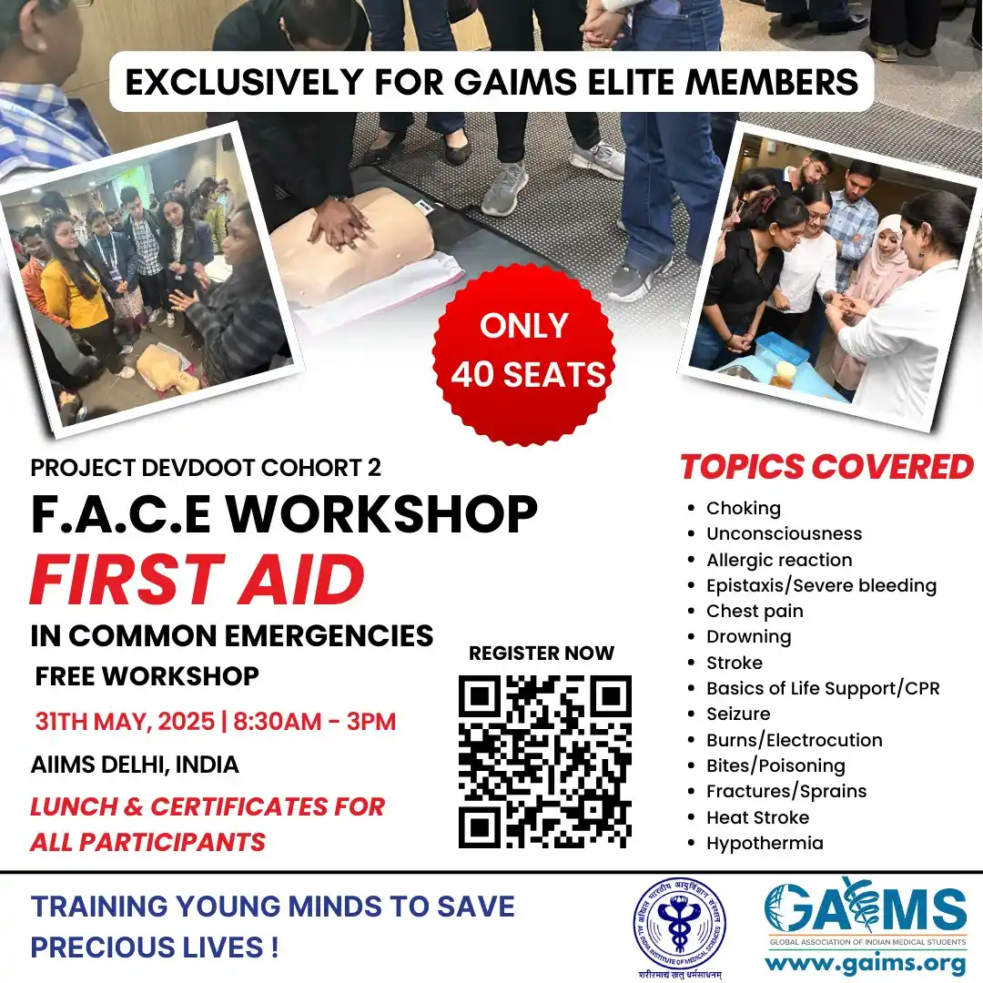 Image from GAIMS: *Cohort 2* *Only 40 spots.* Join us for an exclusive workshop on F.A....