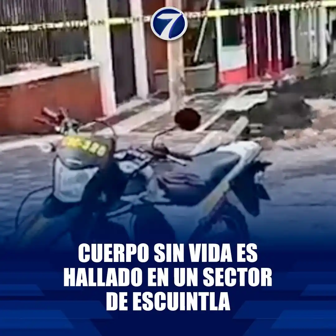 Image from Noti7: Cuerpo sin vida es hallado en un sector de Escuintla ➡ https://bit.ly/...