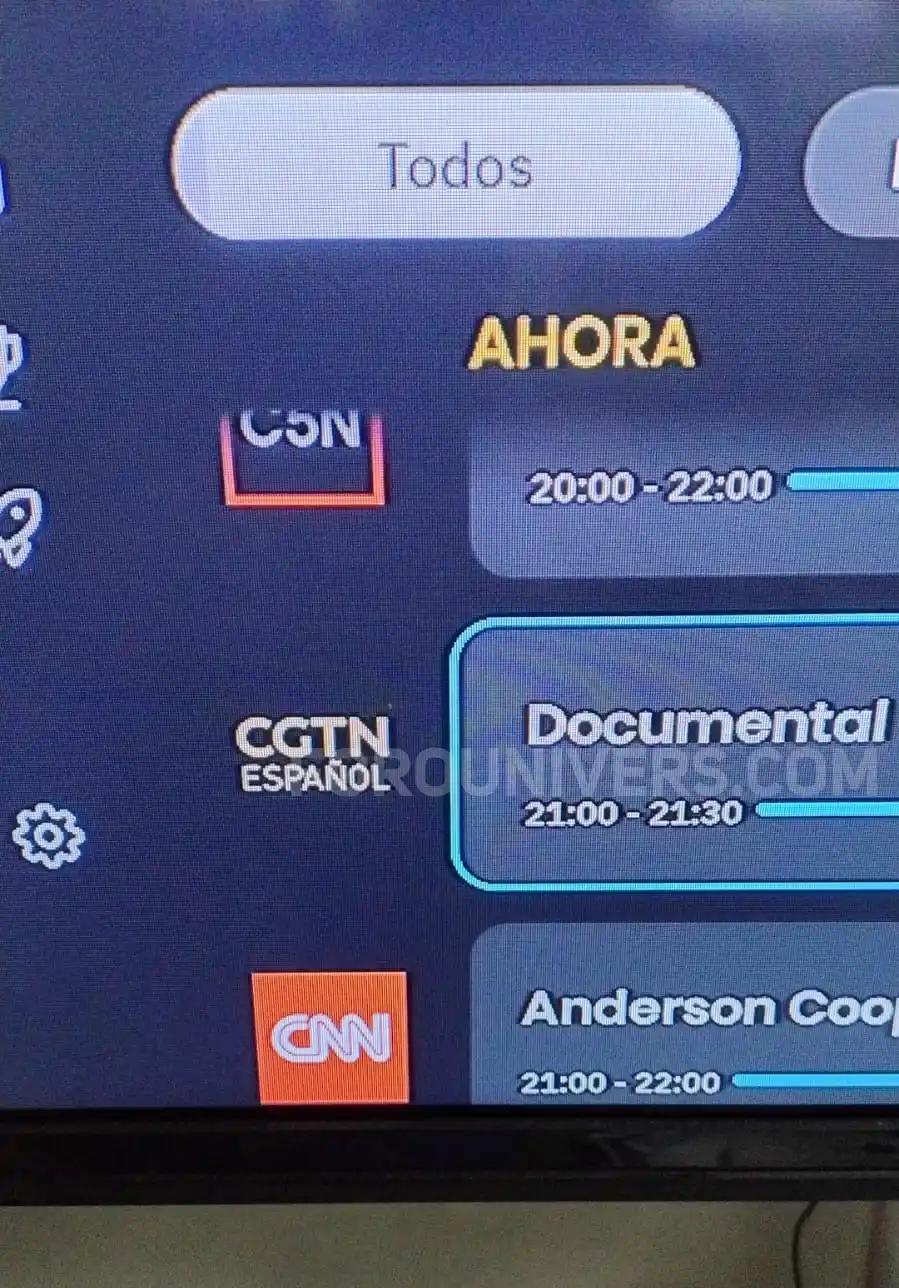Image from FEEDUNIVERS : DGO incorpora en su plataforma un nuevo canal 😱 Se trata de CGTN Espa...