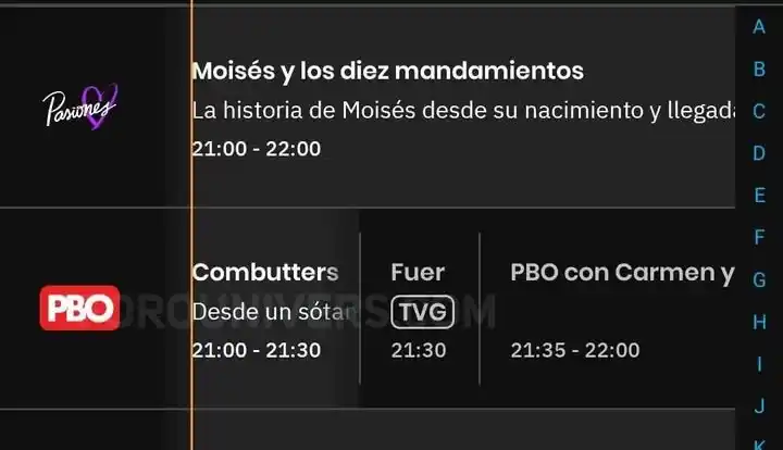 Image from FEEDUNIVERS : DGO 🇵🇪 incorpora el canal PBO en HD 😎 Con esto los clientes peruano...