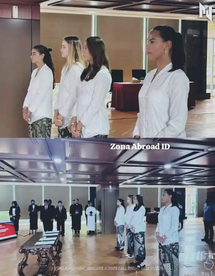 Image from ZONA ABROAD ID 🇮🇩: 🚨Dirjen AHU Kementerian Hukum pagi ini mengambil sumpah warga negara...