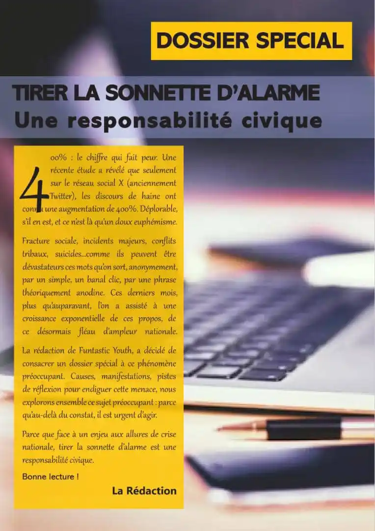 Image from ⭕️ Minjec WEB TV: Dossier spécial Discours de haine : une responsabilité de tirer la so...