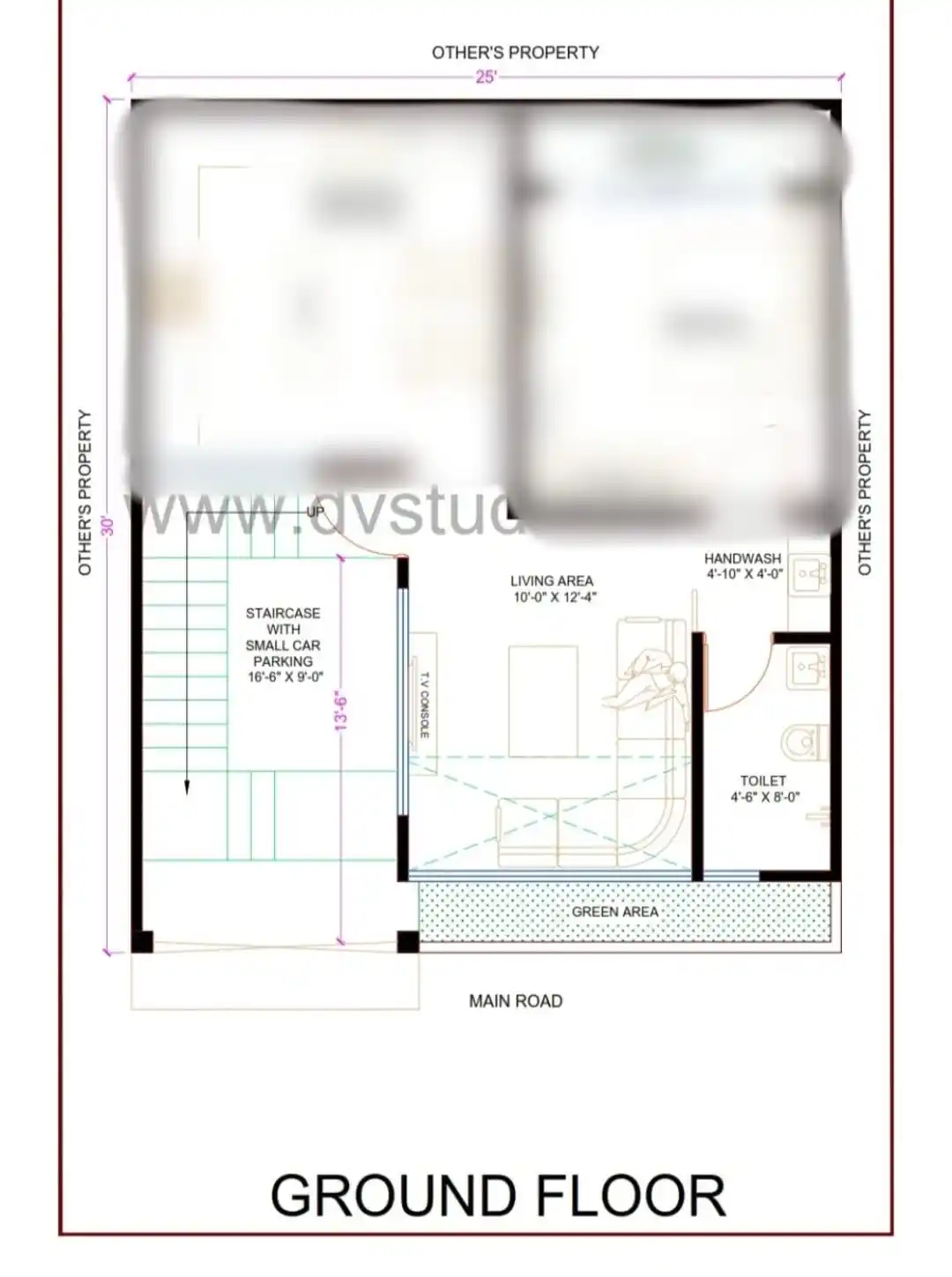 Image from DV studio: 🔥Download this 25x30 Full House plans ♥️PDF🔥 - https://dvstudio22.co...