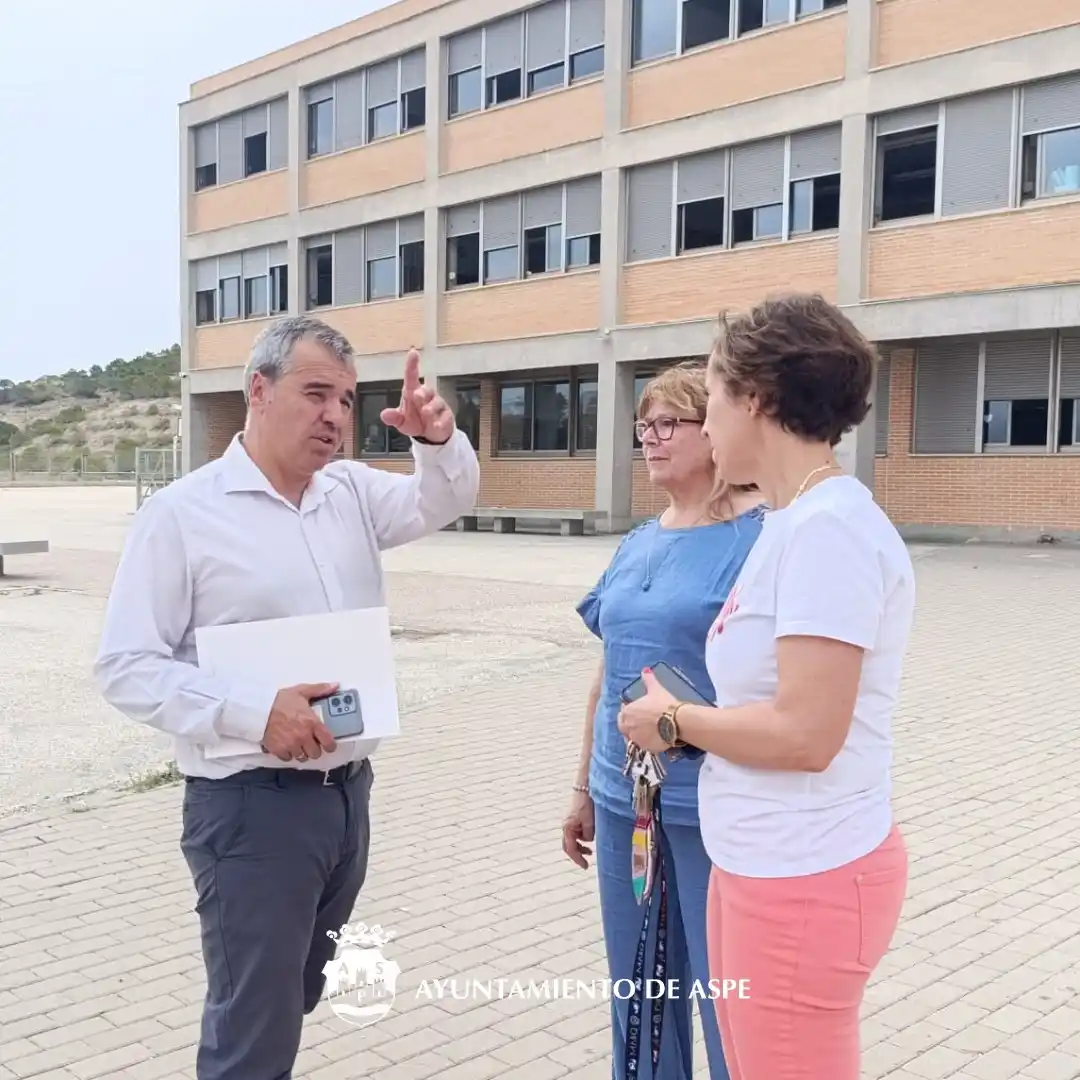 Image from Ayuntamiento de Aspe: 📣 El alcalde de Aspe, Antonio Puerto, anuncia un importante paso adel...