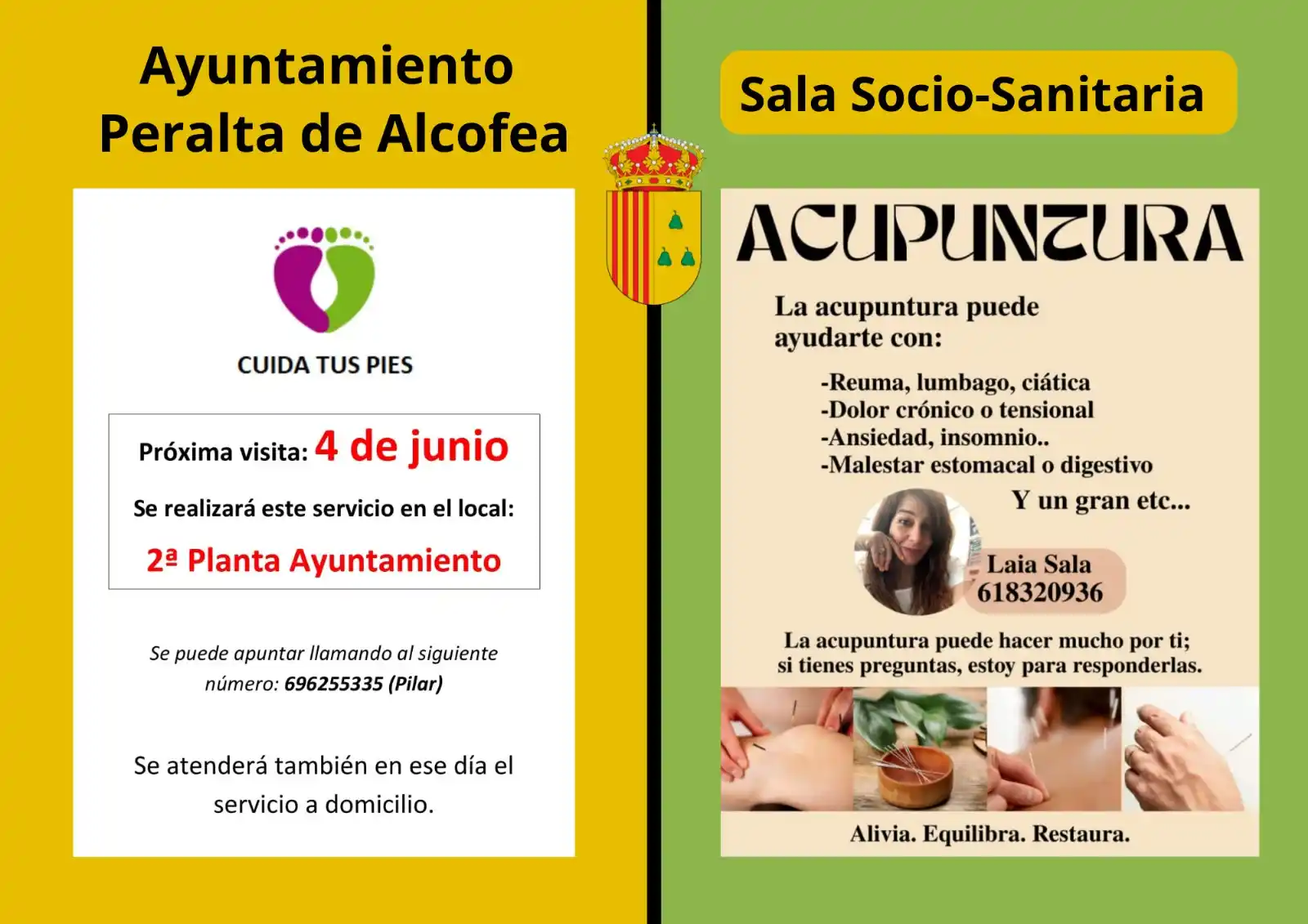Ayto. Peralta de Alcofea informa post