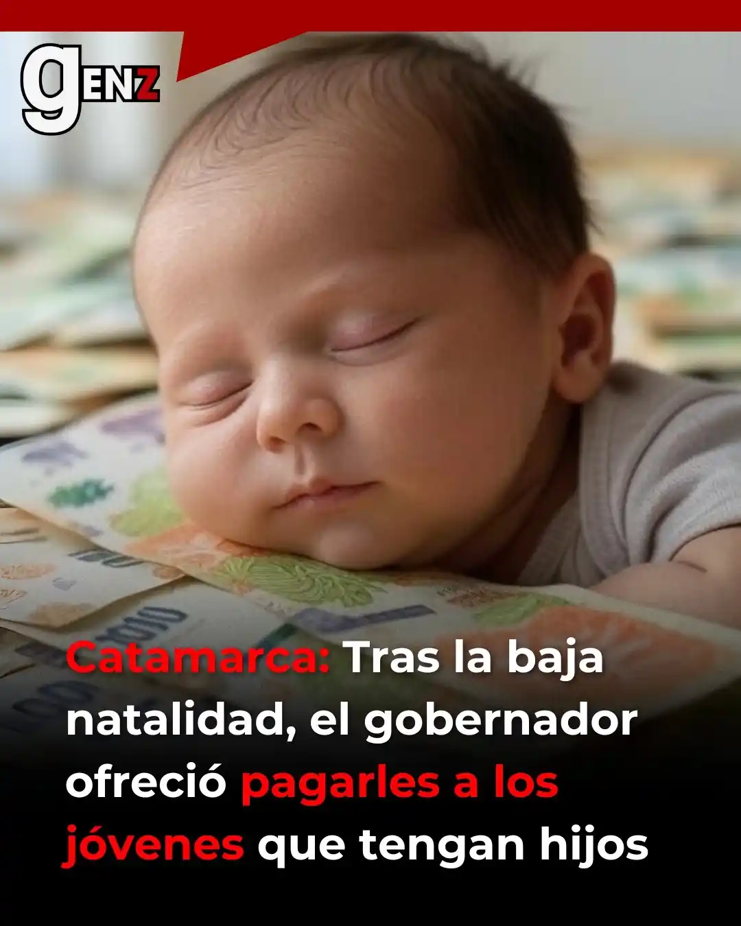 Image from Gen Z noticias: 👶 El gobernador de Catamarca, Raúl Jalil, anunció un plan para subsid...