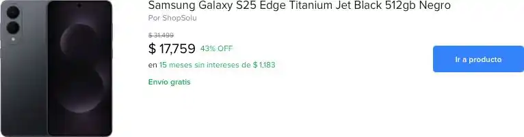 Image from Home and Health Chronicles: EL SAMSUNG GALAXY S25 EDGE DE 512GB CON DESCUENTAZO Y HASTA 15 MSI VEN...