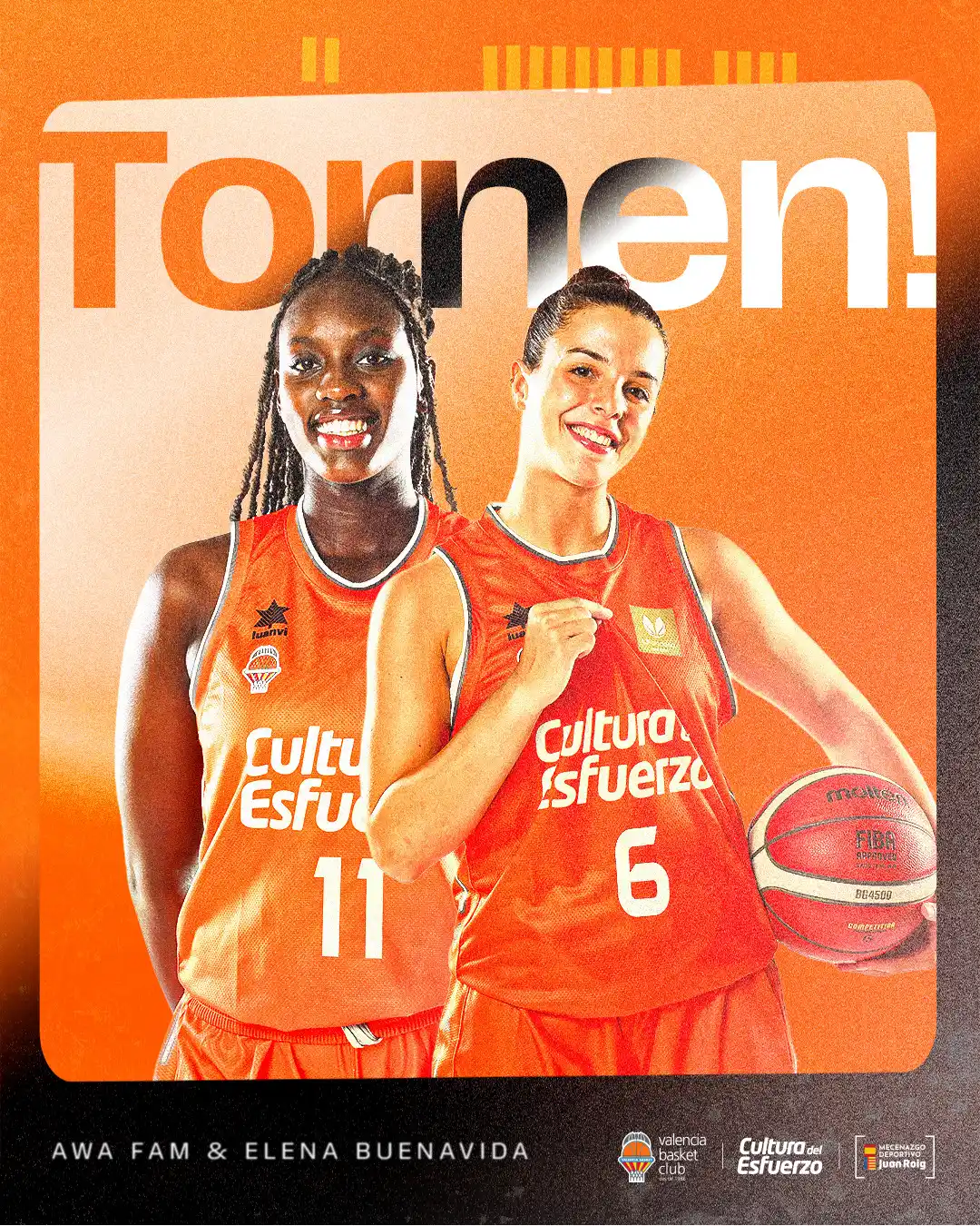 Image from Valencia Basket Club: En verano vuelve el *_Awa_* y la *_Buenavida_* 🌊😎 Awa Fam y Elena B...