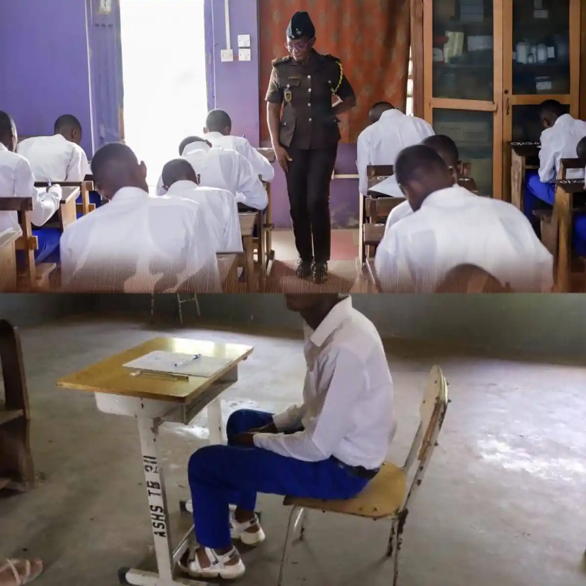 Image from TOP GHANA NEWS HEADLINES: *Five inmates from Kumasi Central Prison sit for 2025 BECE* As part o...