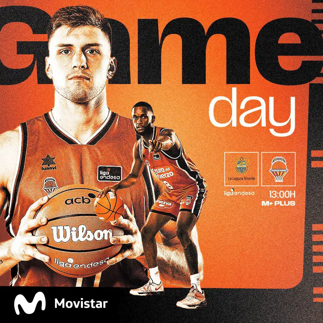 Image from Valencia Basket Club: 🏀 _*GAMEDAY*_ Matinal de partidazo en La Laguna. ¡Segundo contra ter...