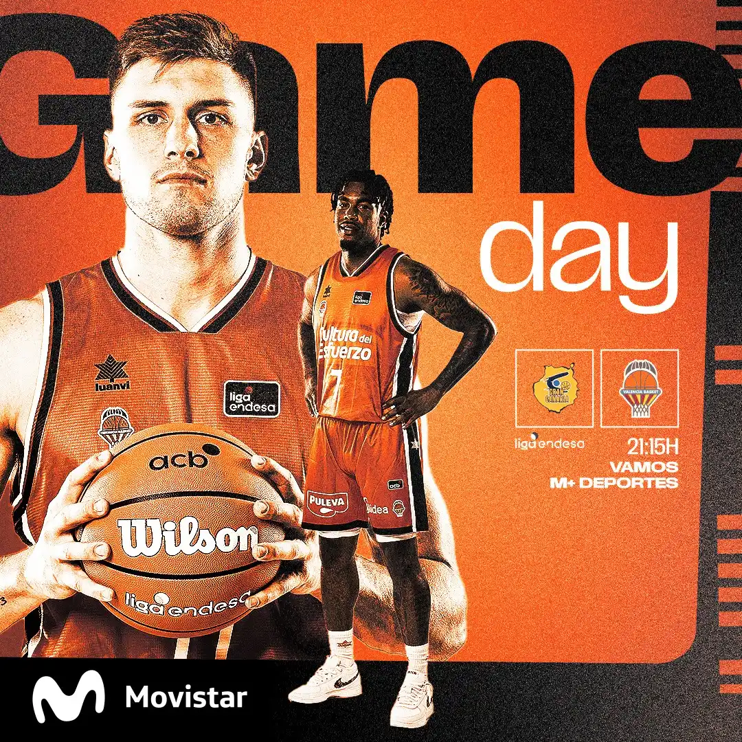 Image from Valencia Basket Club: 🏀 𝙂𝘼𝙈𝙀𝘿𝘼𝙔 Noche de segundo partido de cuartos de final en las...