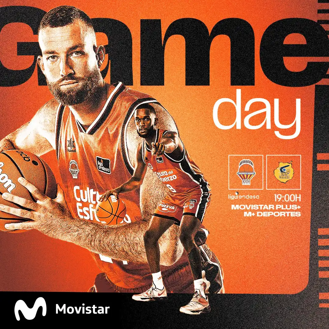 Image from Valencia Basket Club: 🏀 𝙂𝘼𝙈𝙀𝘿𝘼𝙔 Querida Fonteta... ¡Empieza el PlayOff! Tarde de em...