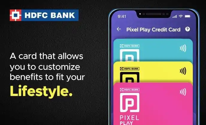 Image from E-mart: 💳 HDFC Pixel Play Credit Card – Lifetime Free  [Limited Time Offer]  ...