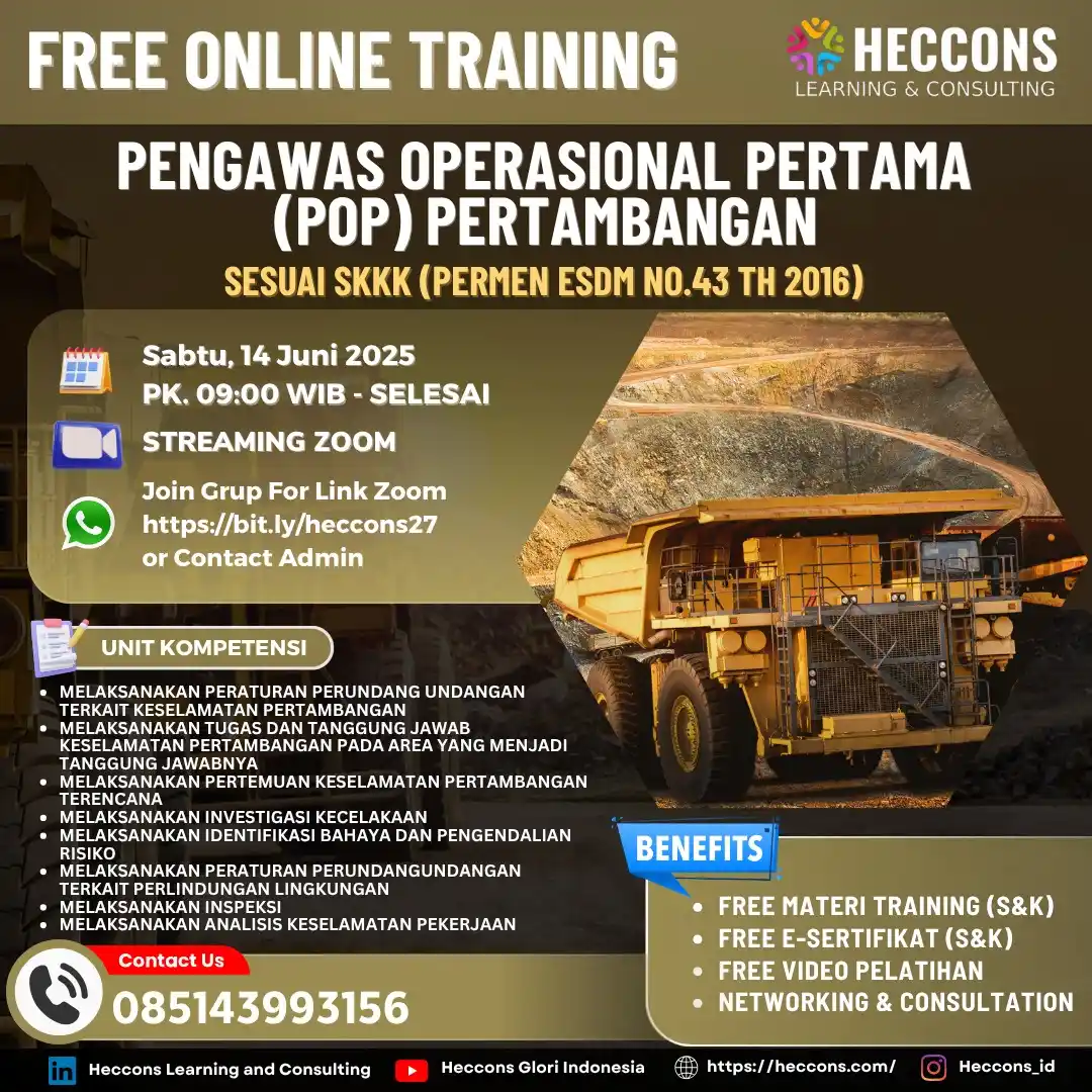 Image from Heccons Training Online Channel: Hello Partners Heccons Yuk Join Free Training Kita  Saat ini admin jug...