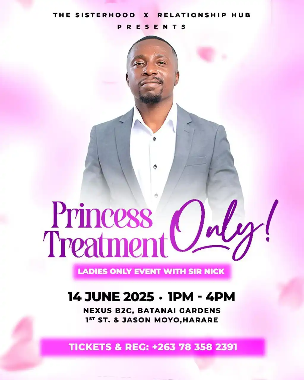 Image from The Relationship Hub : Ladies, get ready for a Princess Affair with the Highly Esteemed Heart...