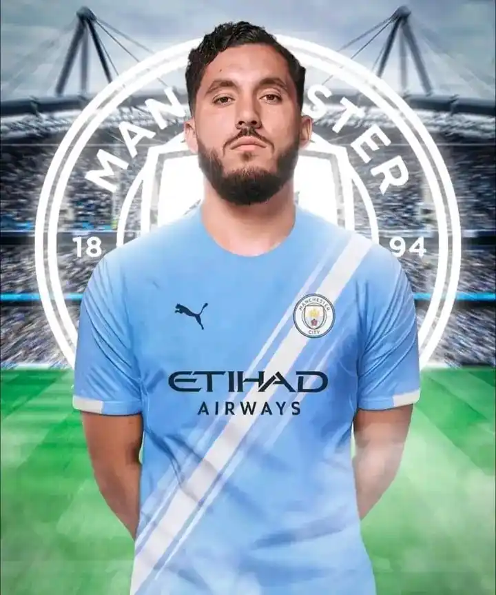 Image from GTN TV: Manchester City have finalized a deal to sign Rayan Cherki from Lyon f...