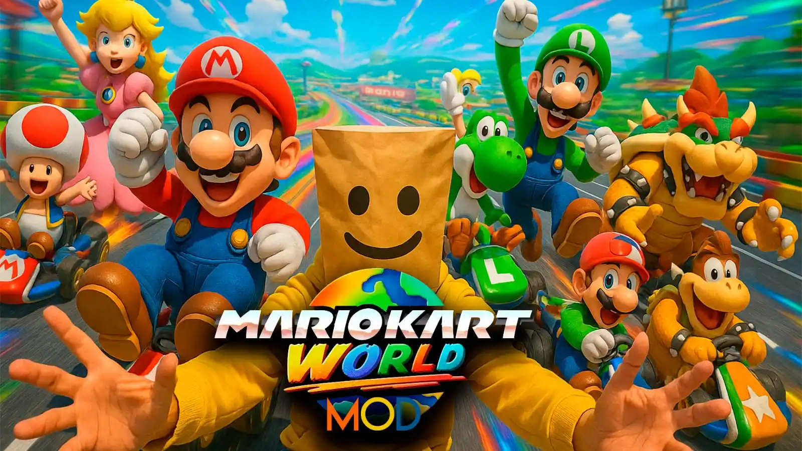 Image from JesusDroidL 🎮 EMULA LA NINTENDO SWICH [CITRON Y RYUJINX]: 🚗💨 ¡Mario Kart World MOD en PC! | Personajes NUEVOS + Próximas Sorpr...