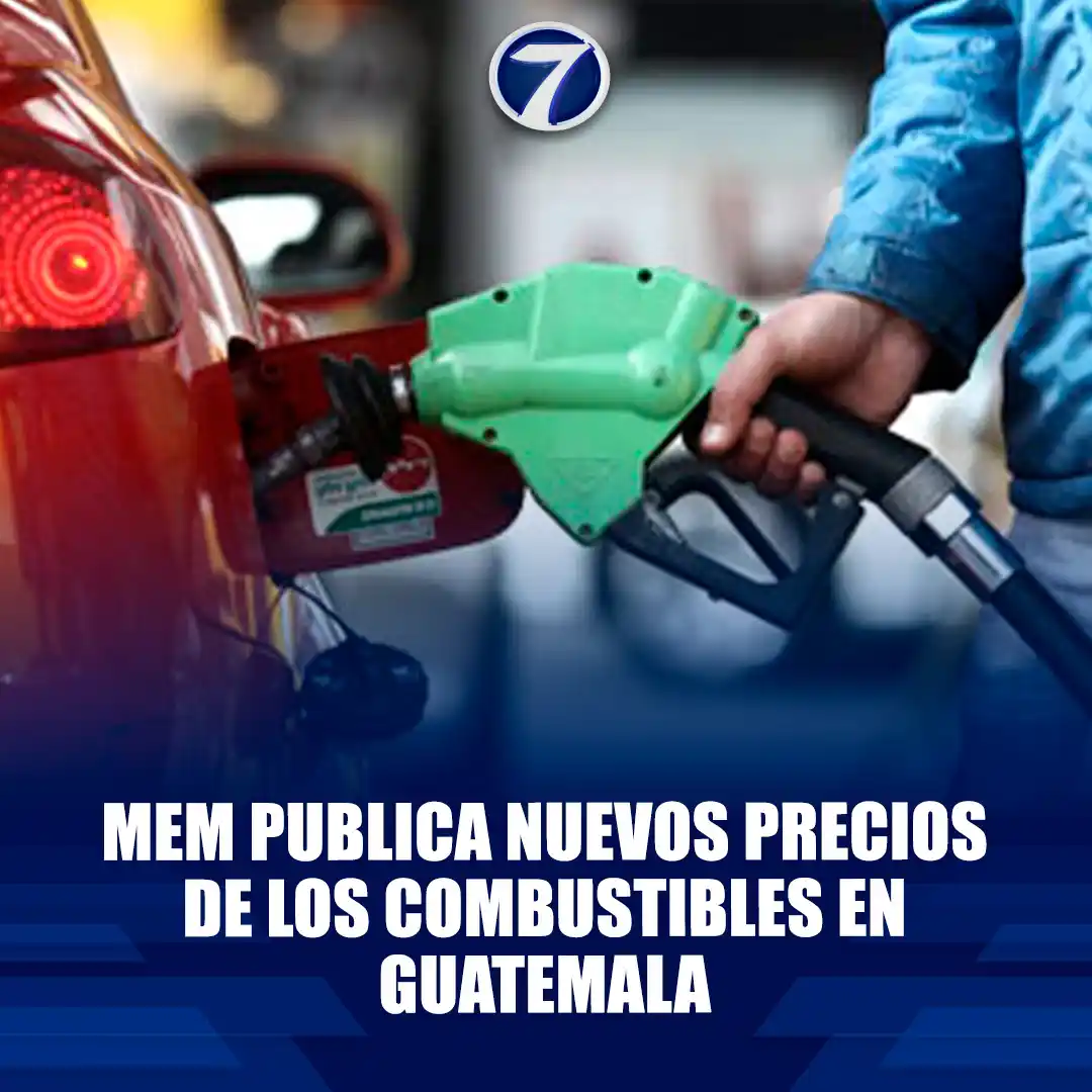 Image from Noti7: MEM publica los nuevos precios de combustibles en Guatemala ➡ https://...