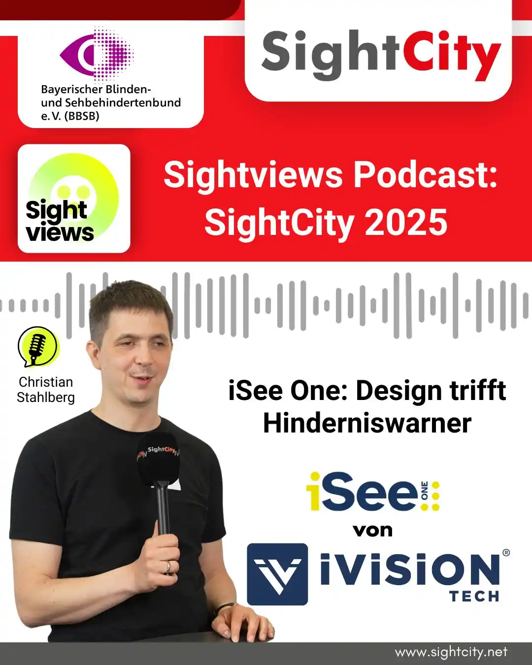Image from SightCity : 📢 Neue Sightviews-Episode zur SightCity 2025! "iSee One: Design trif...