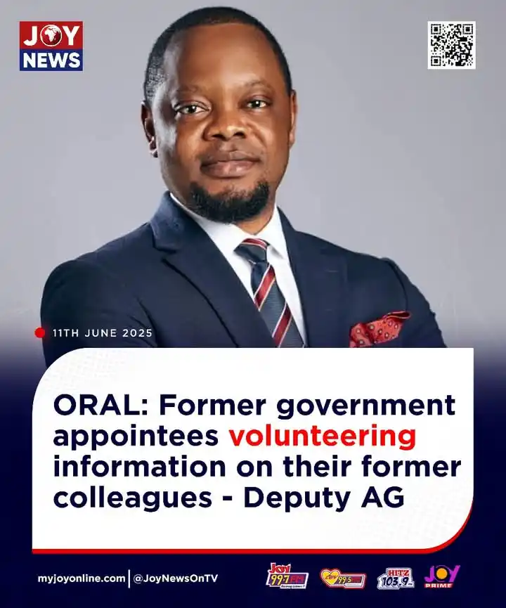 Image from TOP GHANA NEWS HEADLINES: ORAL: Former government appointees volunteering information on their f...