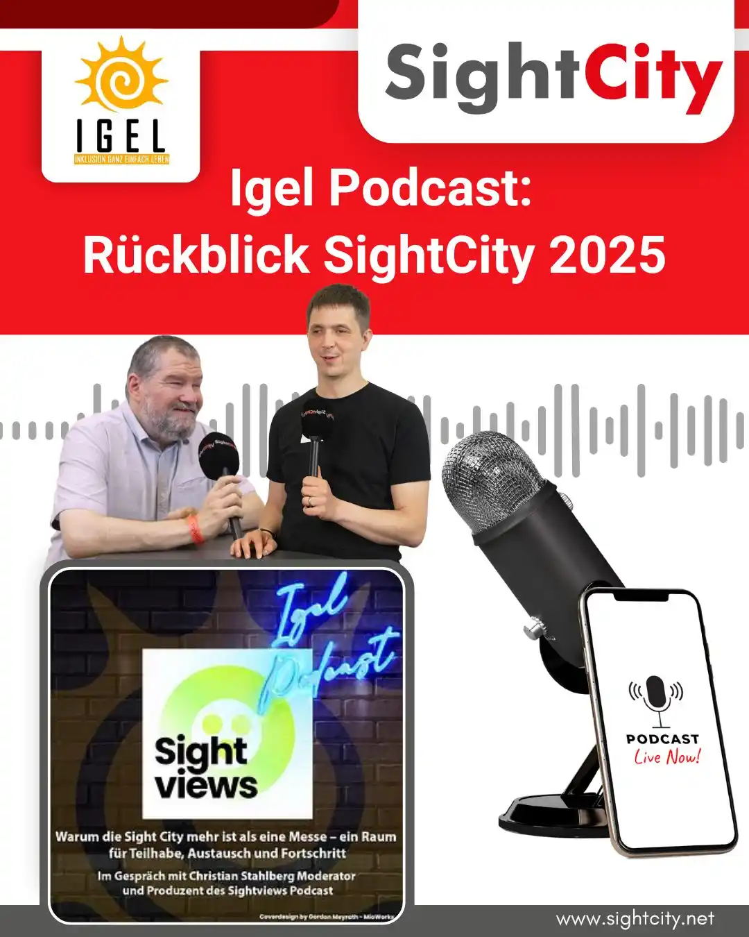 Image from SightCity : 🎙️ PODCAST-EMPFEHLUNG: SightCity 2025 im Rückblick und Ausblick In e...