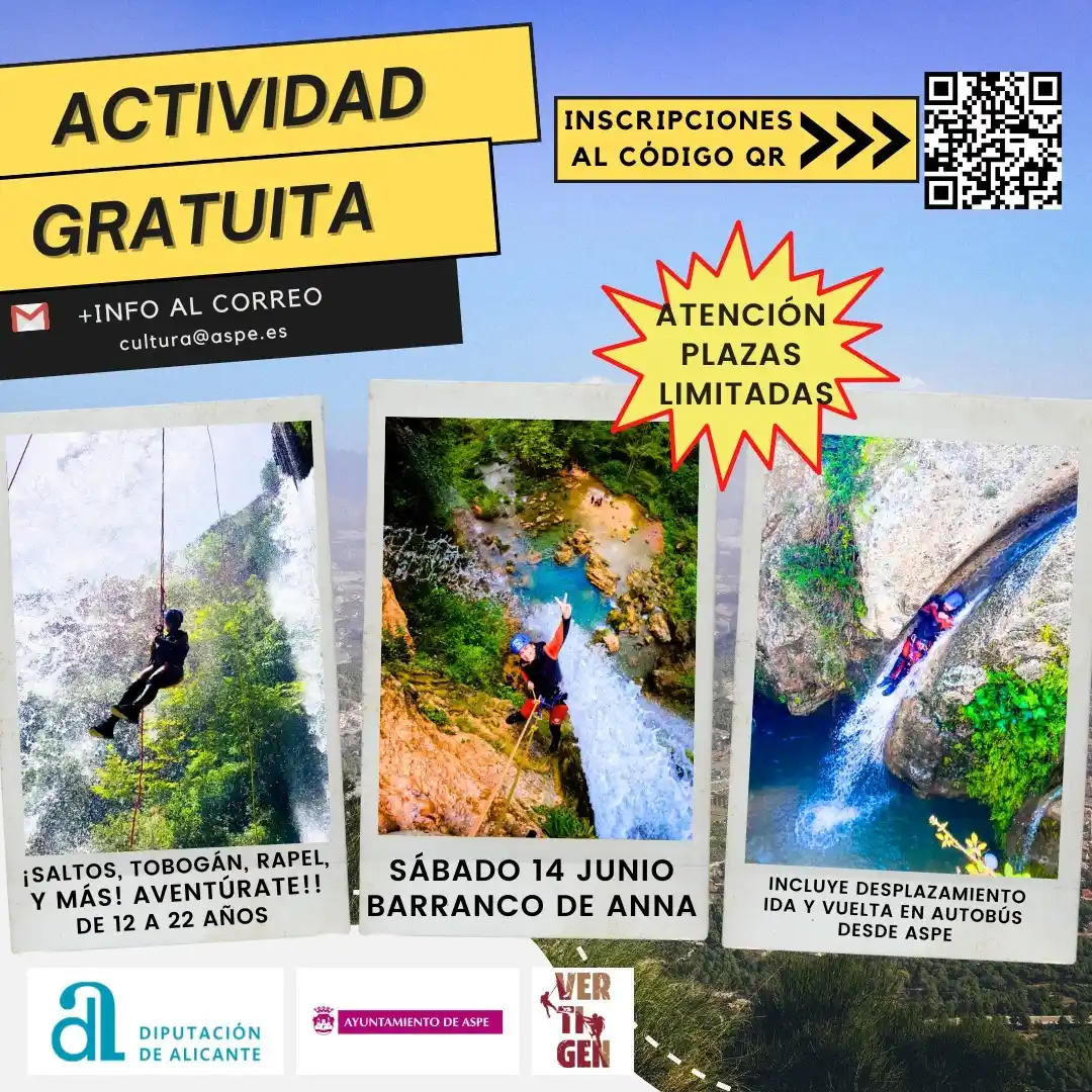 Image from Ayuntamiento de Aspe: 🔥 ¡Prepárate para una jornada llena de adrenalina! La Concejalía de J...