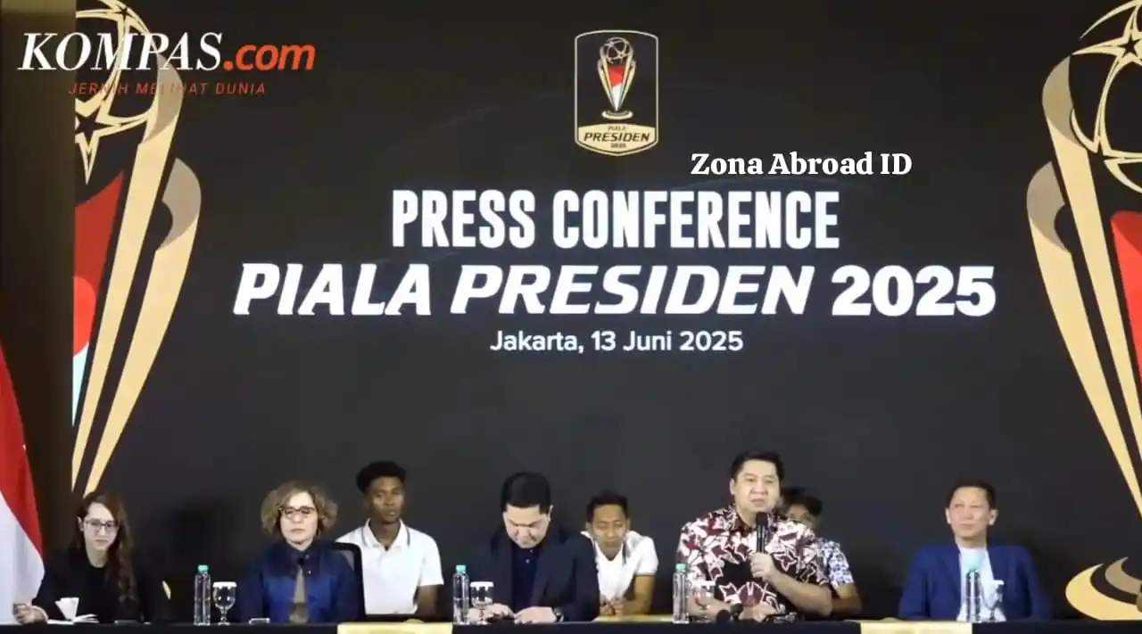 Image from ZONA ABROAD ID 🇮🇩: ✅ RESMI : PSSI launching Piala Presiden 2025. Jumlah peserta kini men...