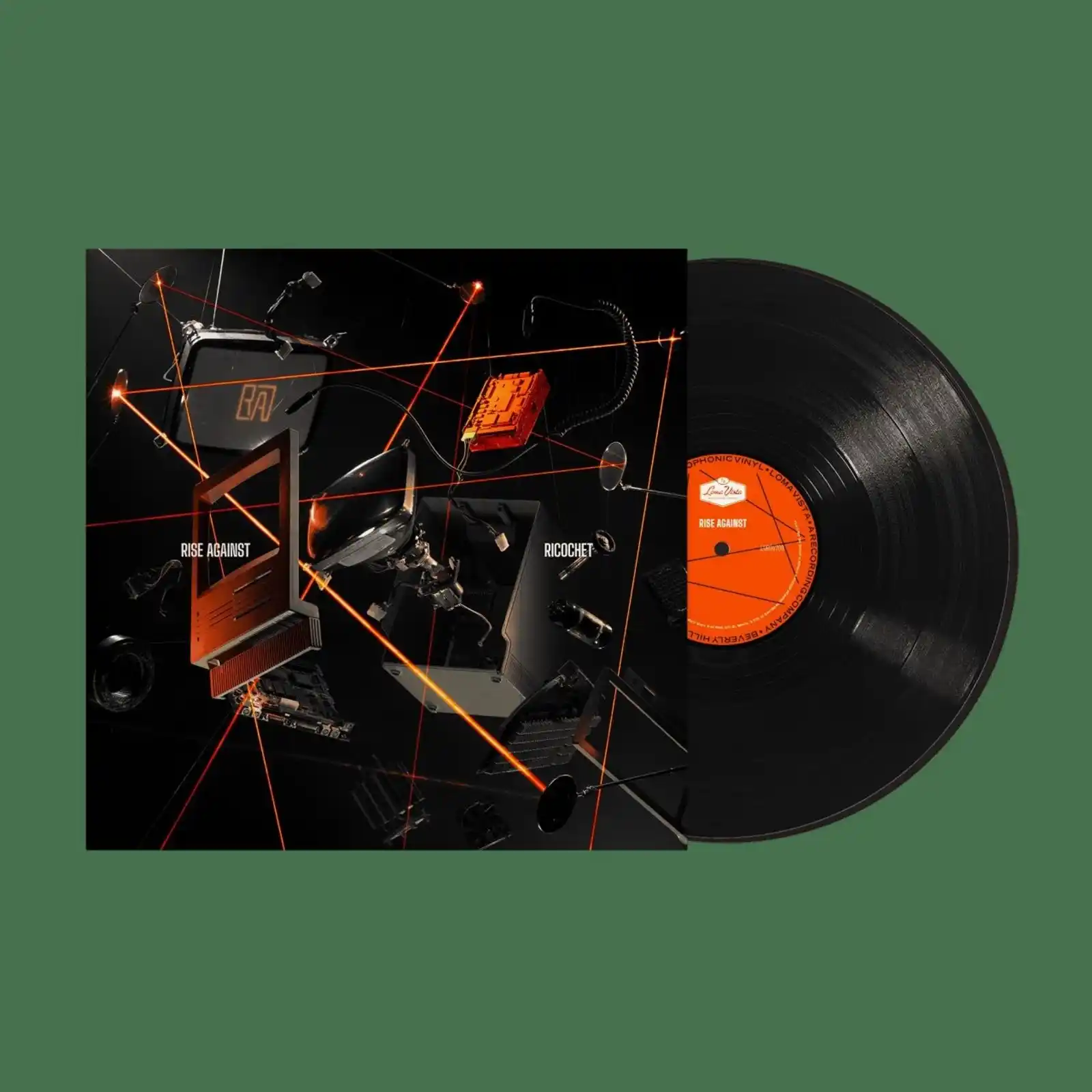 Image from Gatefold‘s Paradise Vinyl News & Deals: Rise Against – Ricochet (LP) (15.08.2025): https://tinyurl.com/4ursusr...