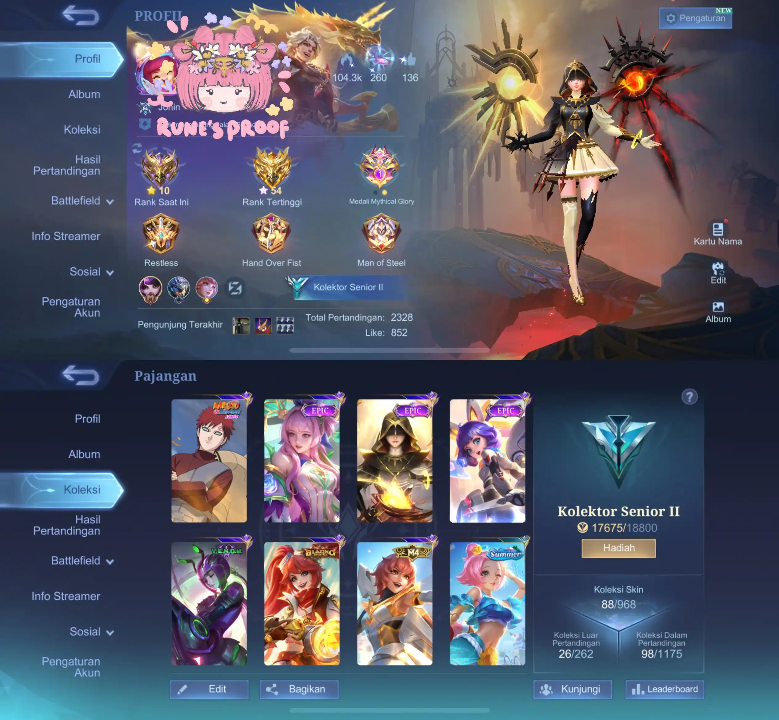 Image from ꒰ ₊ ْ stok rune 𐙚 𓈒 ⠲: SOLD 60k direct *take segmail, minus plat, fresh akun dr tgl 29 mei* ...