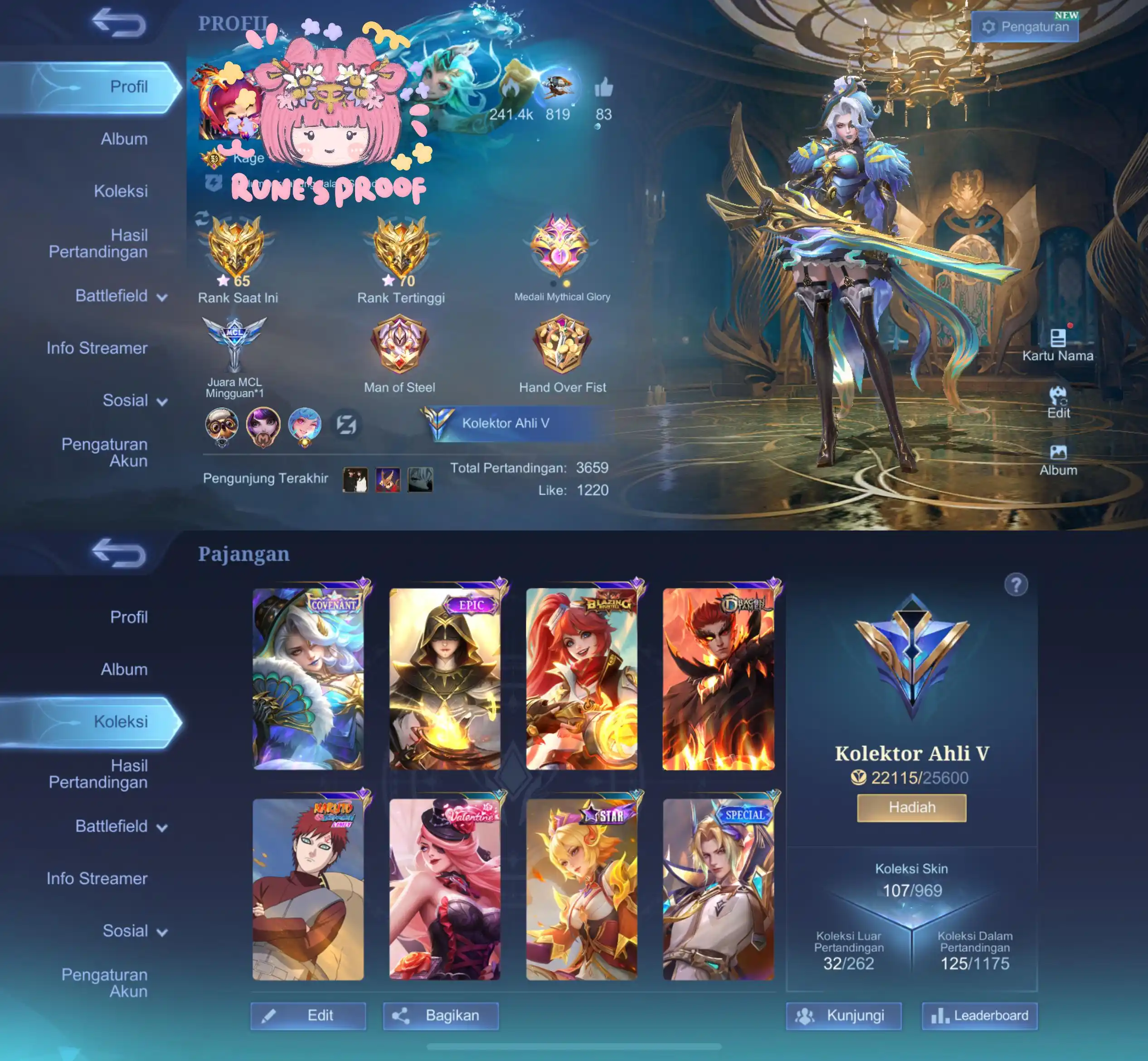 Image from ꒰ ₊ ْ stok rune 𐙚 𓈒 ⠲: *take segmail, minus tt gp wa, akun dr tgl 4 juni* tier glory, covena...