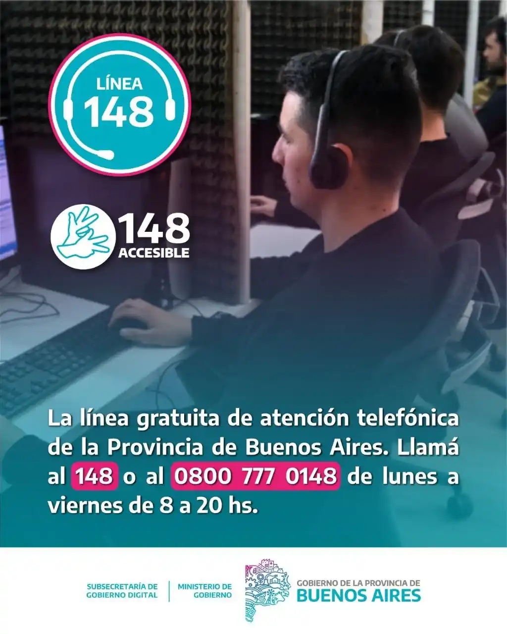 Image from Gobierno Provincia de Buenos Aires: 📞 ¿Tenés consultas o necesitás orientación sobre trámites en la Provi...