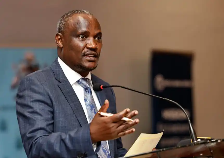 Image from GTN TV: Treasury CS John Mbadi has defended a proposal in the 2025 Finance Bil...