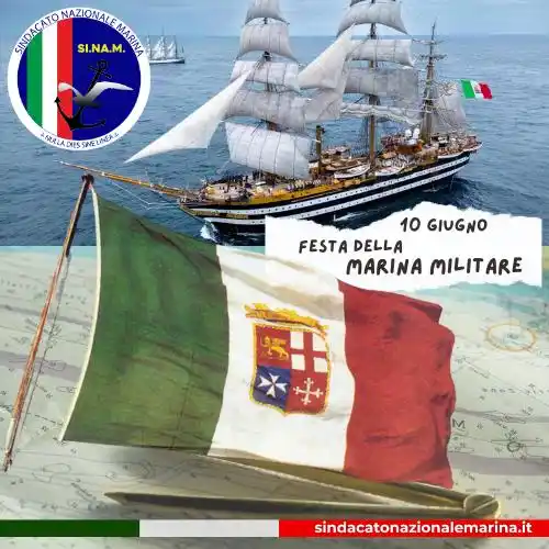 Image from Sindacato Nazionale Marina: ⚓ 10 Giugno – Giornata della Marina Militare Onore a chi difende il ma...