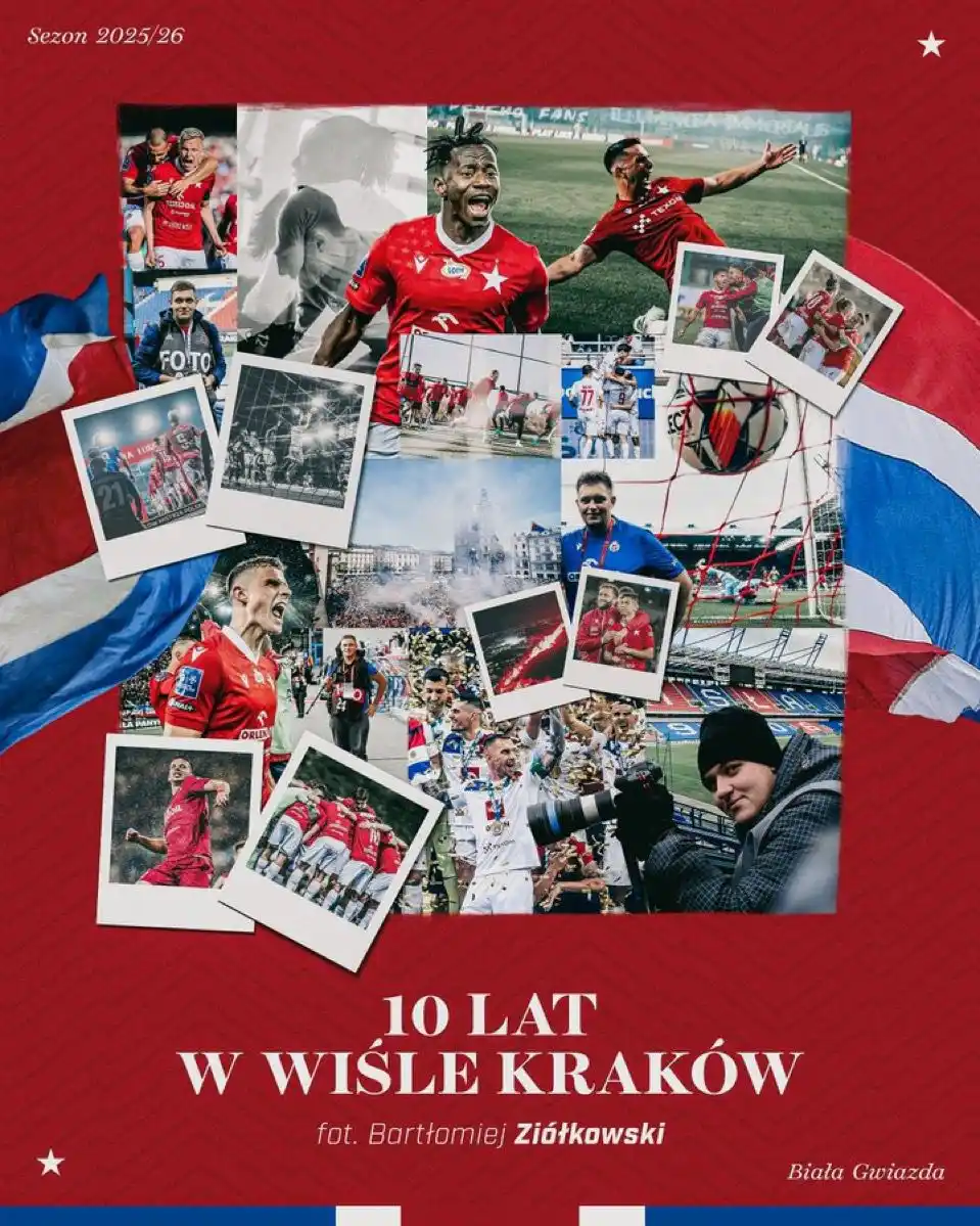 Image from Wisła Kraków 🔵⚪️🔴: 10 lat minęło jak jeden dzień 🫡 Dokładnie dekadę temu klubowy fotogra...