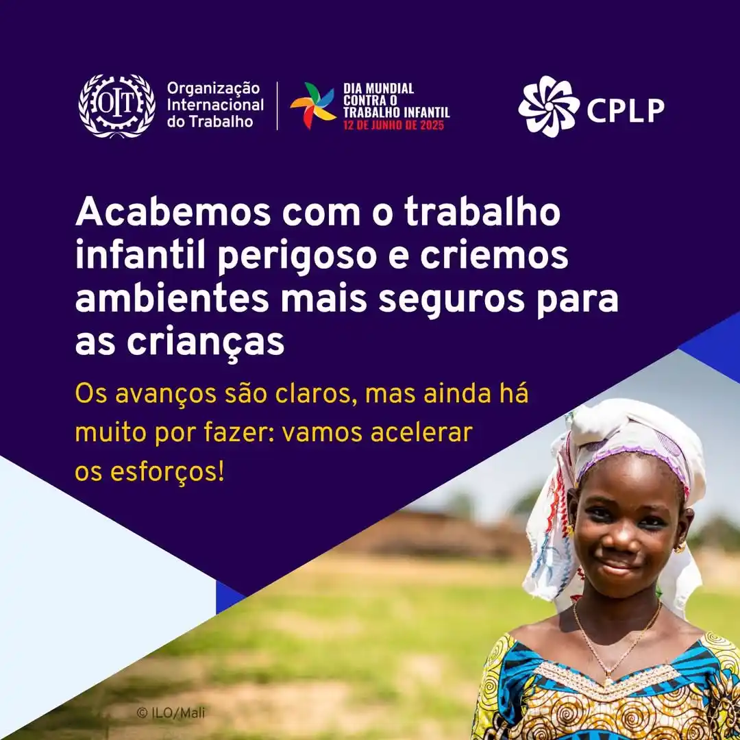 Image from Autoridade para as Condições do Trabalho: 🗓12 de junho é o Dia Mundial contra o Trabalho Infantil. Trabalho inf...
