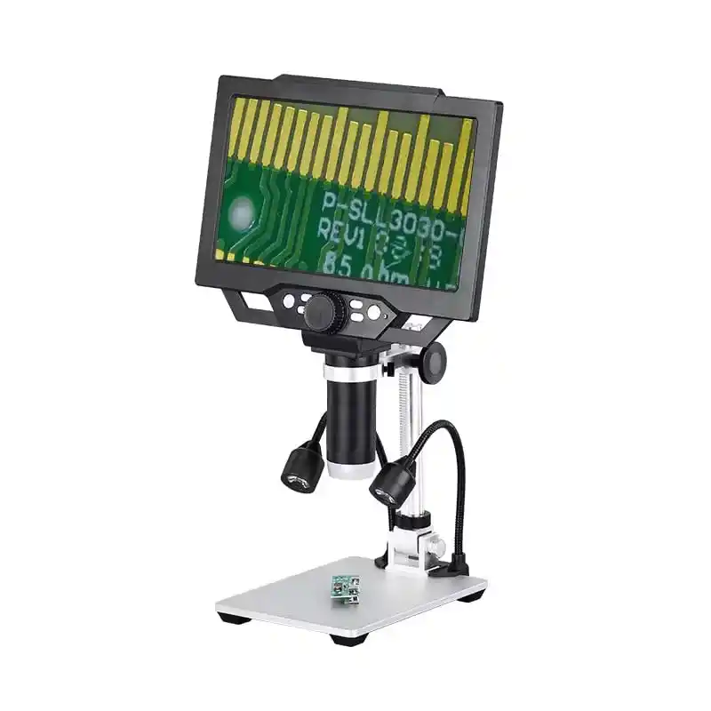 Image from UNLOCKTOOL OFFICIAL: 🔥 1600x 9inch Portable LCD Digital Microscope 🔥 ✅ Cash On Delivery (...