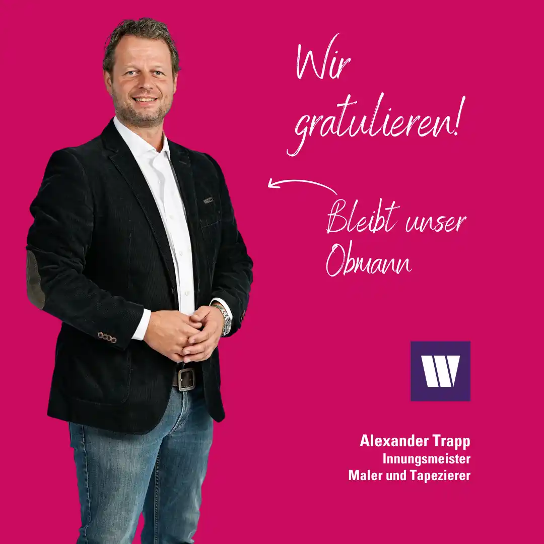 Image from Wirtschaftsbund Kärnten: Alexander Trapp aus Klagenfurt ist Malermeister aus Überzeugung. 2013 ...