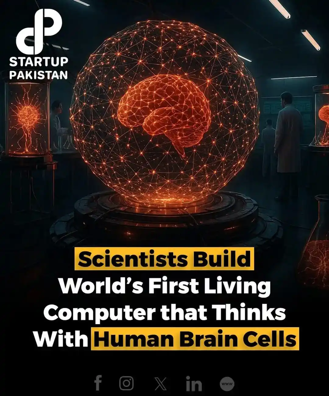 Image from AIRMAGEDON 🔭: Australian startup Cortical Labs has unveiled the world's first living...
