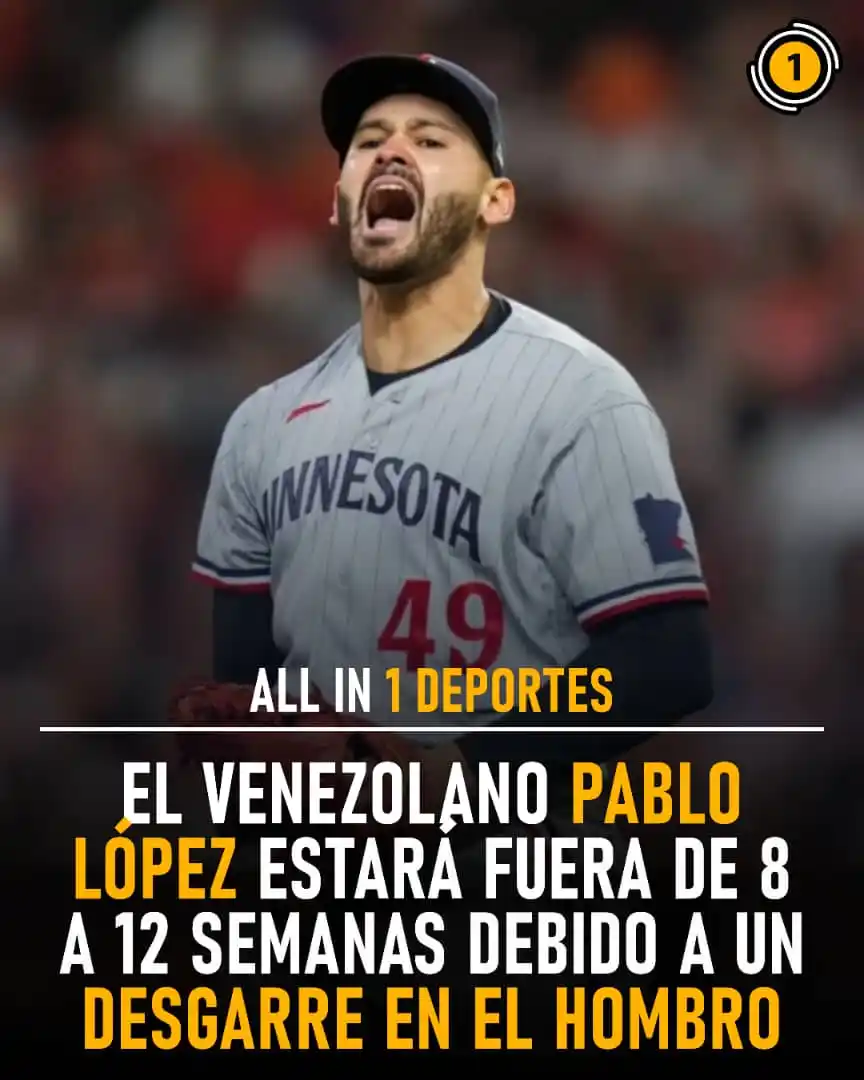 Image from All In 1 Deportes: 💥😔 ¡Baja sensible para los Mellizos! Pablo López fuera de acción por...